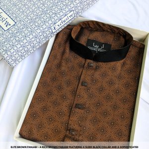 Elite Brown Panjabi