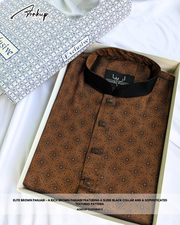 Elite Brown Panjabi