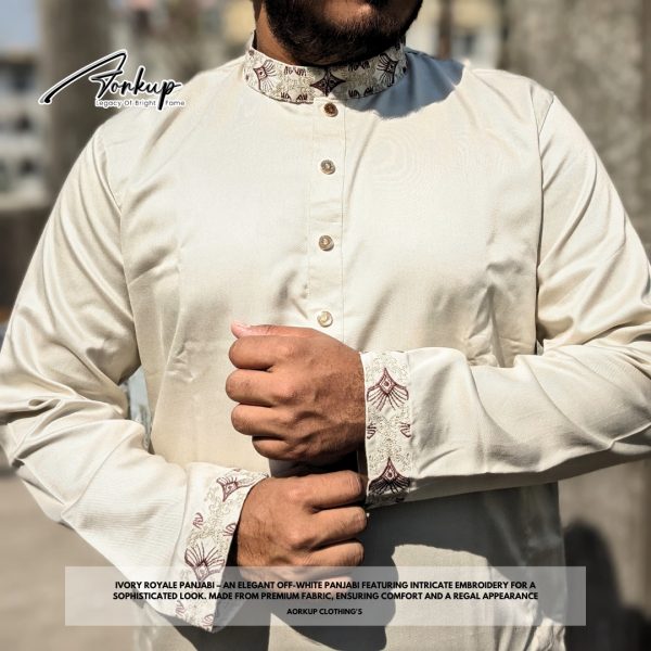 The Ivory Royale Panjabi - Image 3